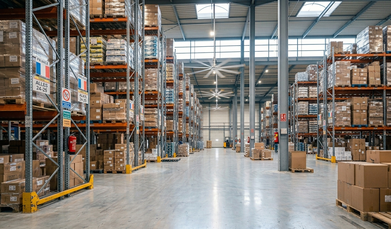 Entrepôt logistique
